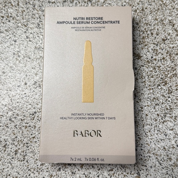 Babor Nutri Restore Ampoule Serum Concentrate 7 x 2ml NWT - Picture 1 of 4
